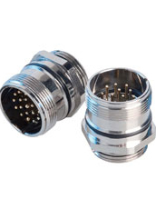 法兰插座连接器-M23针座（M）